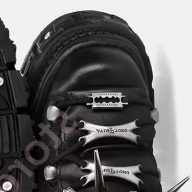 2026 New Black Gothic Punk Pla - Street Fashion Y2K recension och pris