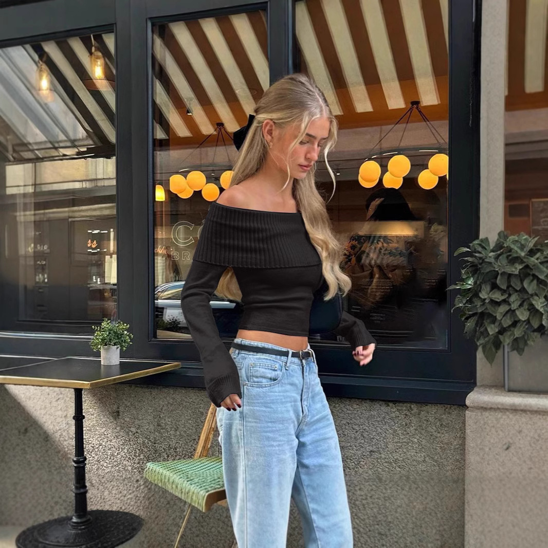 Street Fashion Off Shoulder To - Street Fashion Y2K recension och pris